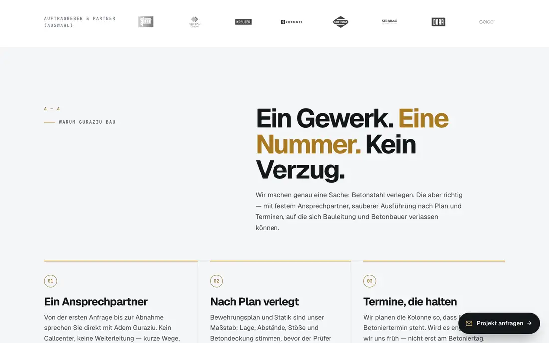 Screenshot guraziu-bau.de, Bild 2