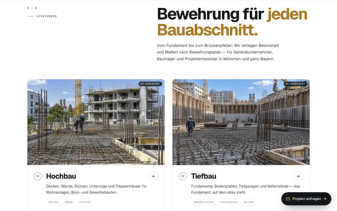 Screenshot guraziu-bau.de, Bild 3