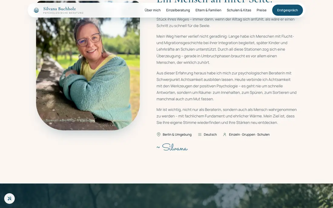 Screenshot buchholz-psychologischeberatung.de, Bild 4