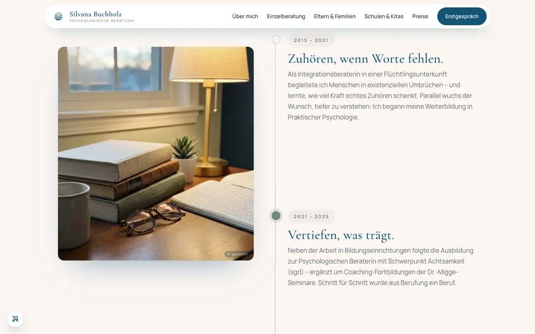 Screenshot buchholz-psychologischeberatung.de, Bild 5