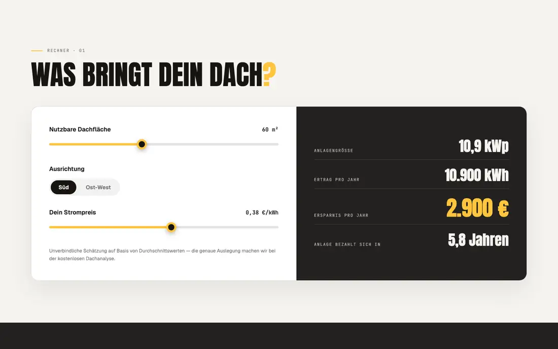 Screenshot Konzept: SONNWERK, Bild 2