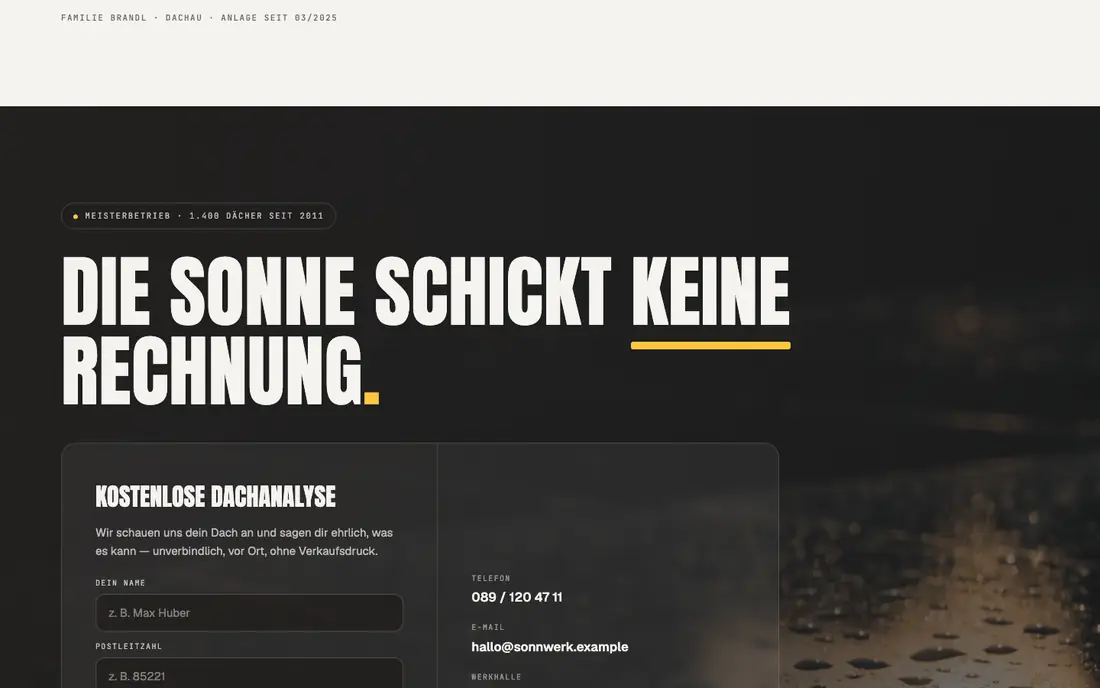 Screenshot Konzept: SONNWERK, Bild 5
